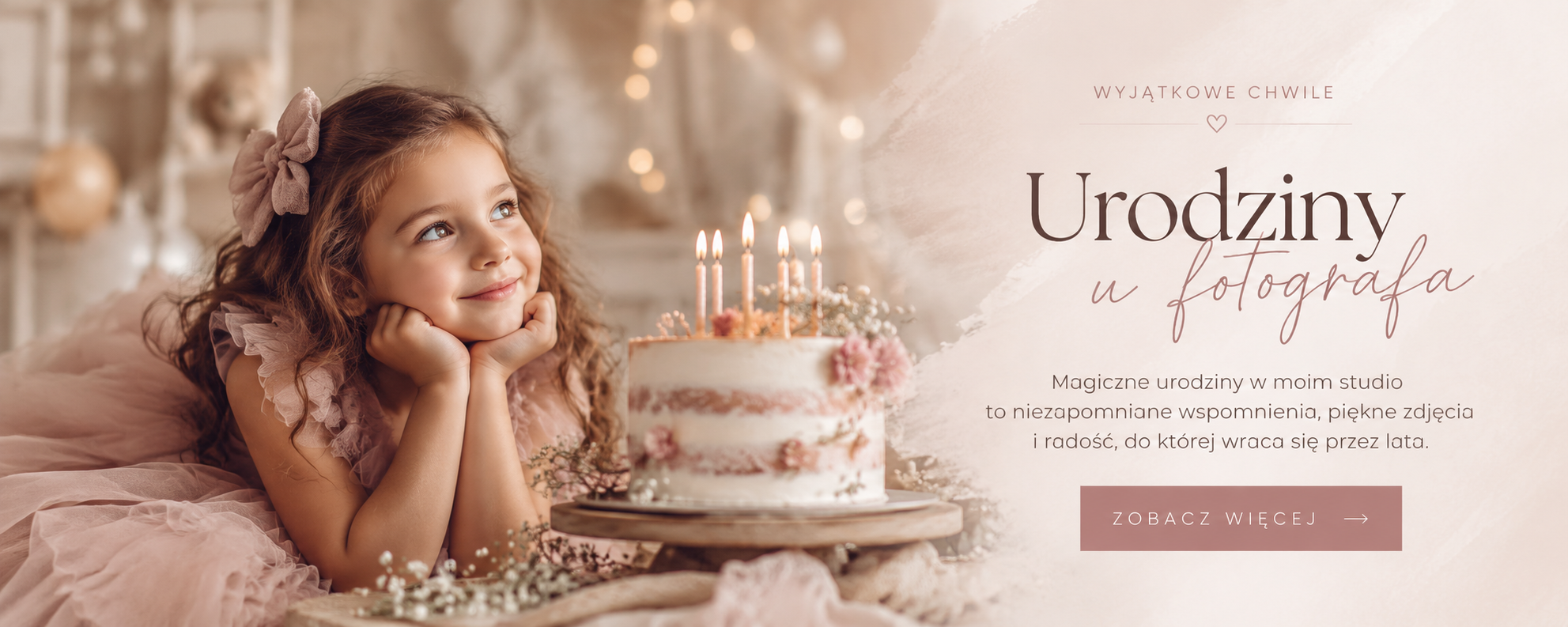 Wyjątkowe urodziny u fotografa – Najka Photography